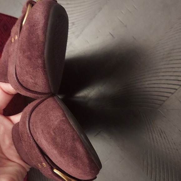 TORY BURCH Malbec Marsden Smoking Slipper Suede Flats - Picture 5 of 8